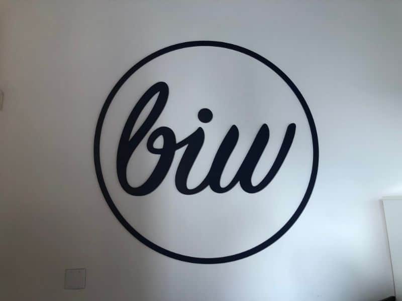 office logo wall sign in Los Angeles CA