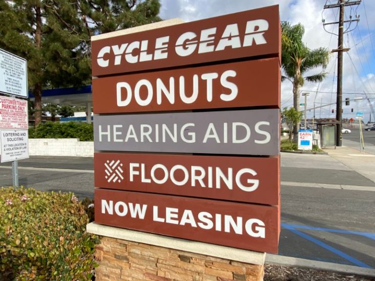Graffiti Proof For Lease Signs for property managers in Orange County CA