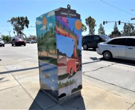 Vinyl Wraps on City Traffic Control Boxes in La Mirada CA