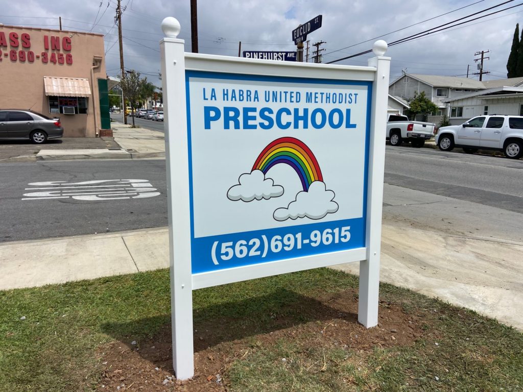 Signs and Graphics for Church Schools in Orange County CA
