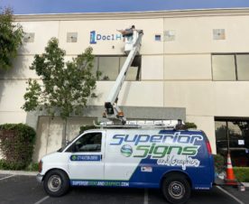 Custom Building Sign Fabrication and Installation for Businesses in Los Angeles, CA