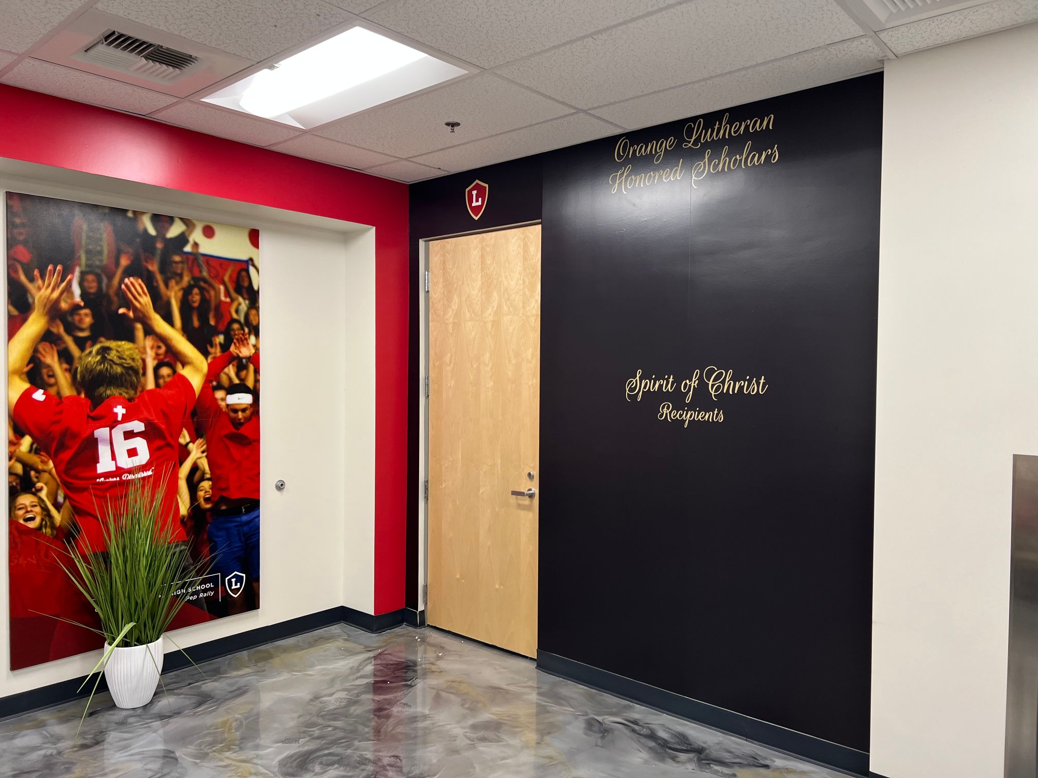 Custom Designed Wall Graphics and Murals for Schools in Orange County
