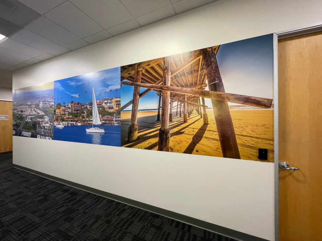 Wall Graphics for Office Hallways in Anaheim, CA