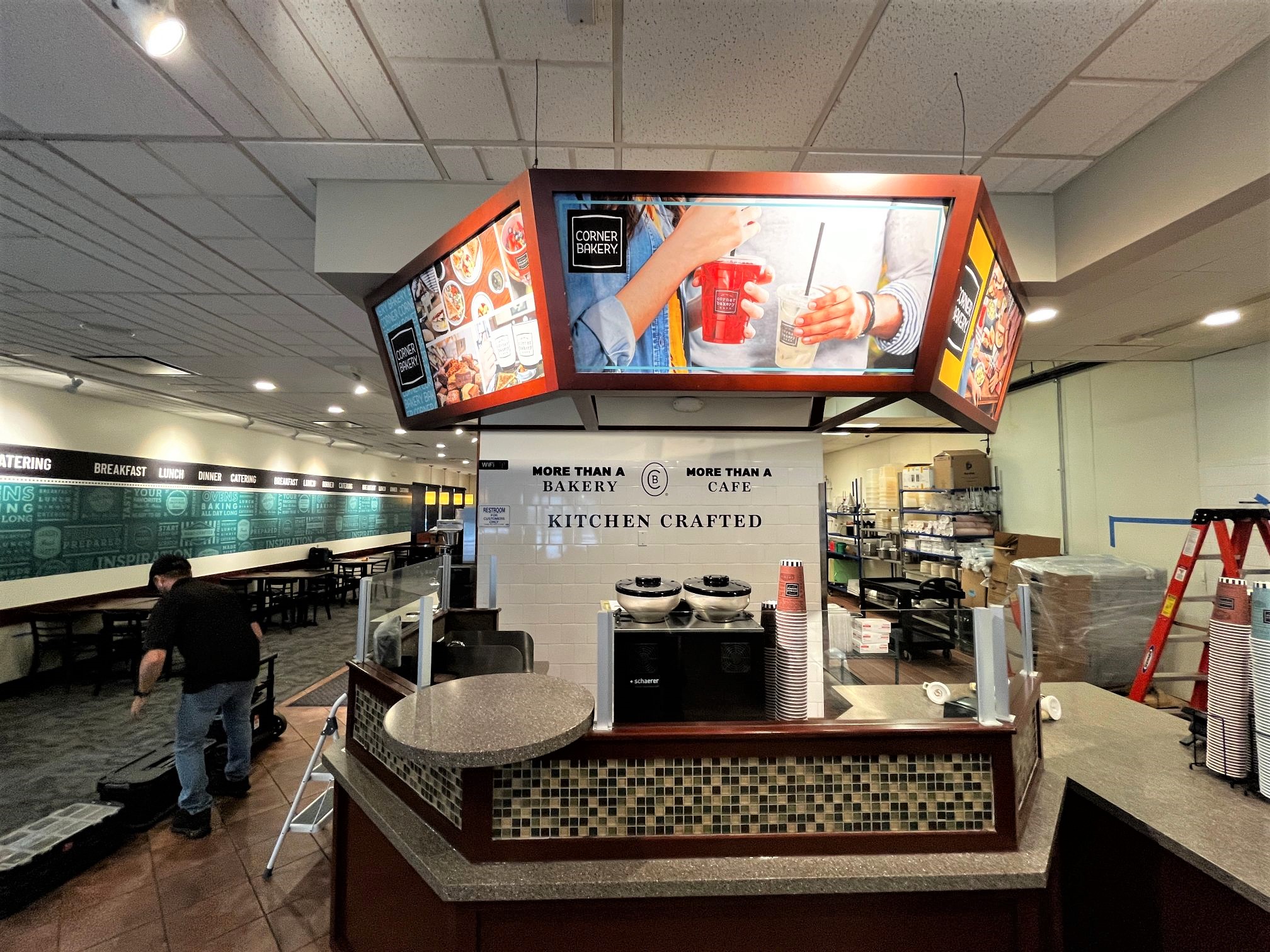 Restaurant Wall Graphics and Vinyl Lettering in Los Angeles