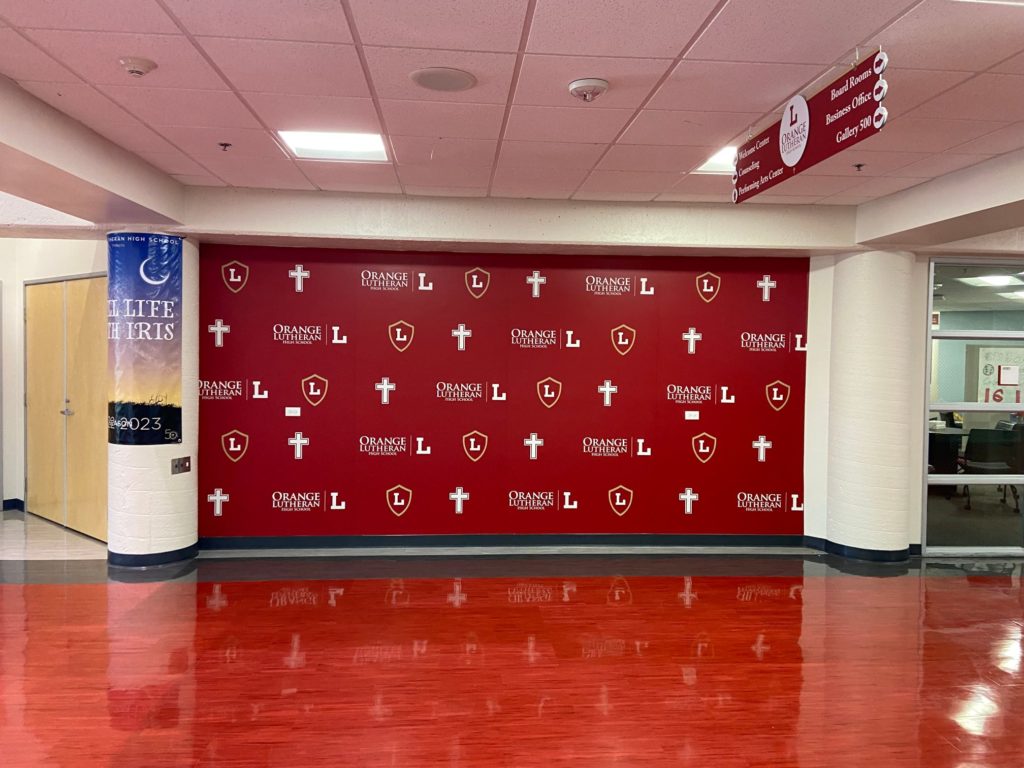 Step and Repeat Wall Graphics