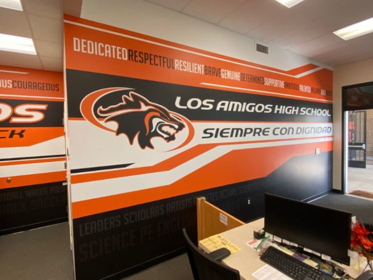 School Wall Murals In Orange County, CA