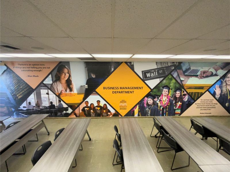 wall graphics for schools in los angeles, ca