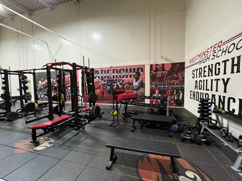 weight room wall wraps in orange county, ca