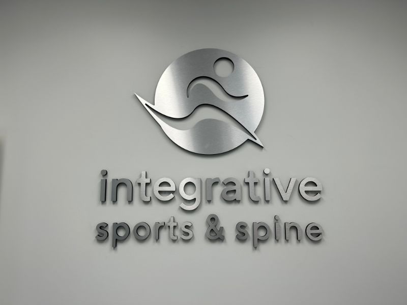 brushed aluminum logo signs in los angeles, ca