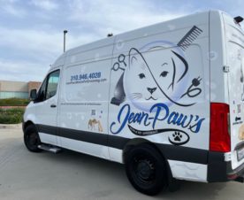 custom designed sprinter van decals in orange county, ca