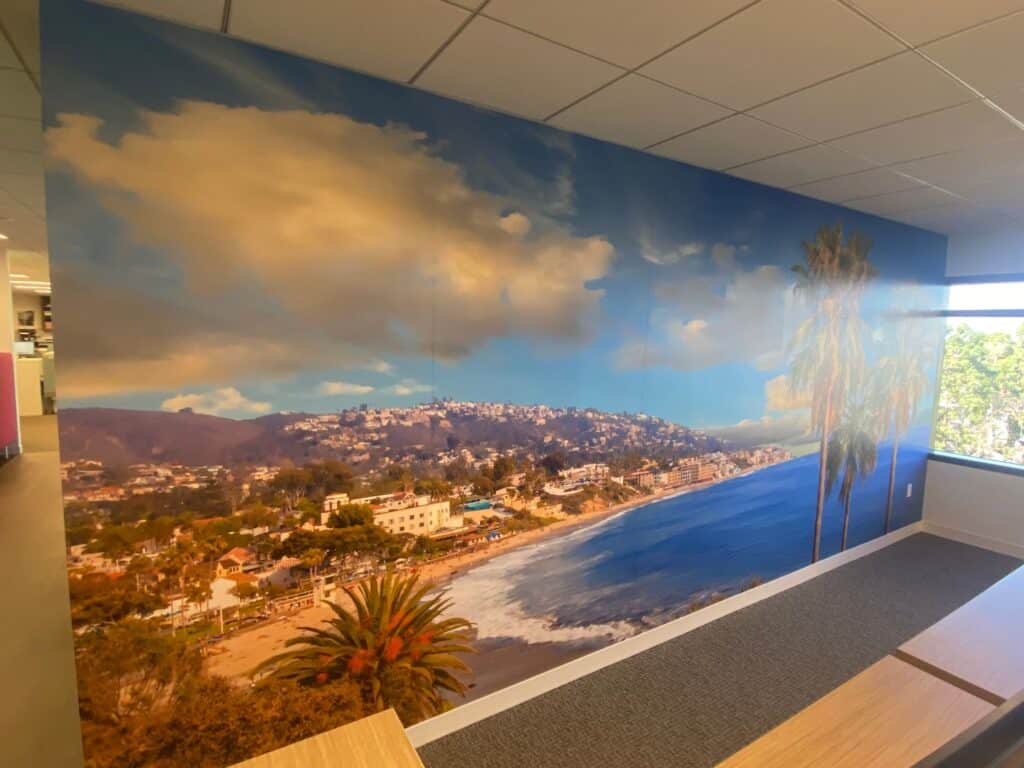 Custom wall graphics and wraps for offices in costa mesa, ca