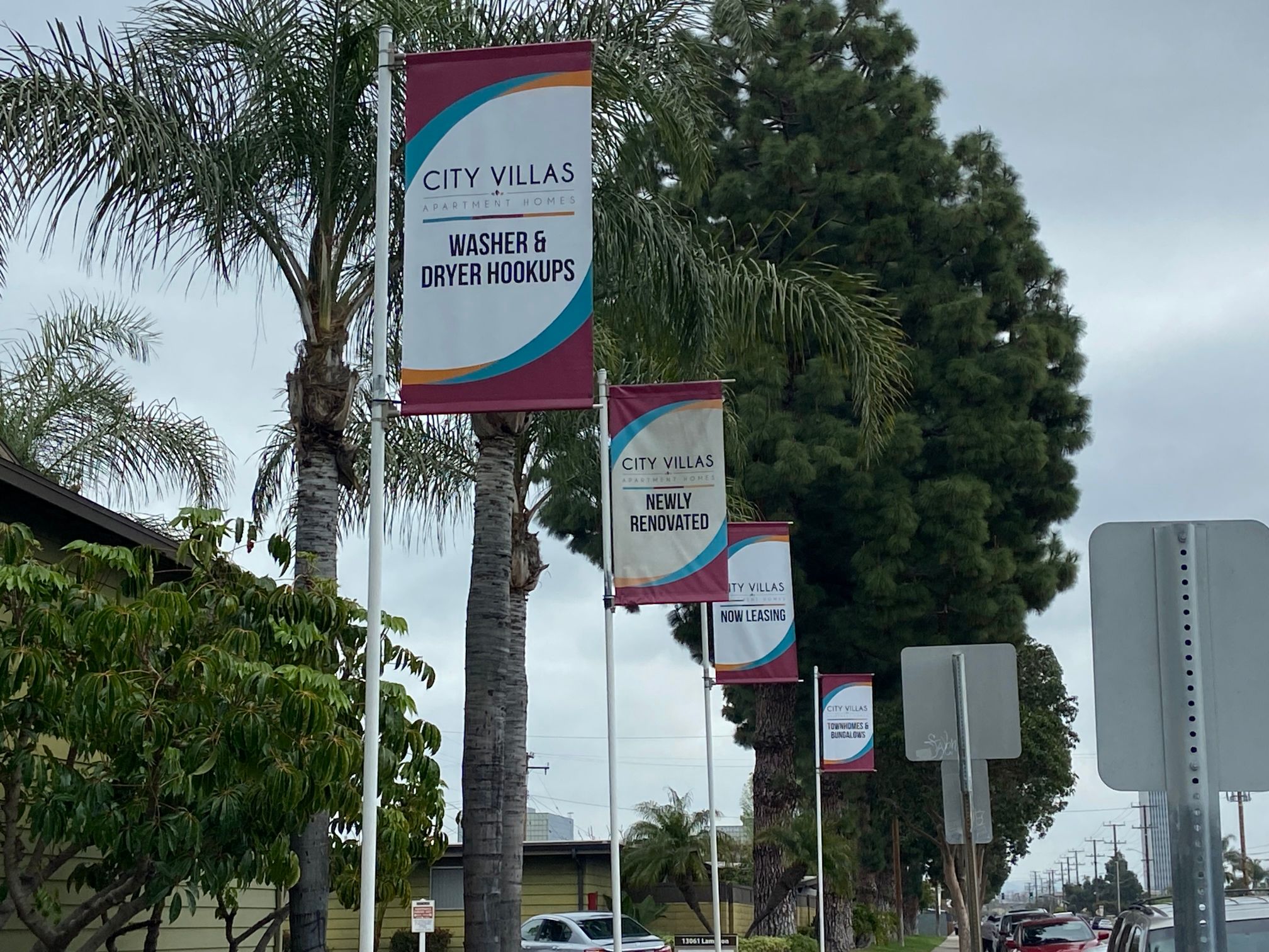 Grove Baner Pole Mounted Banners In Garden Grove, CA