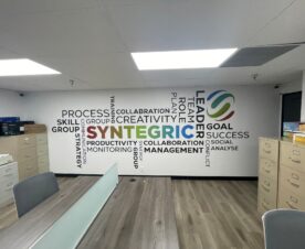 custom designed word wall graphics in orange county, ca