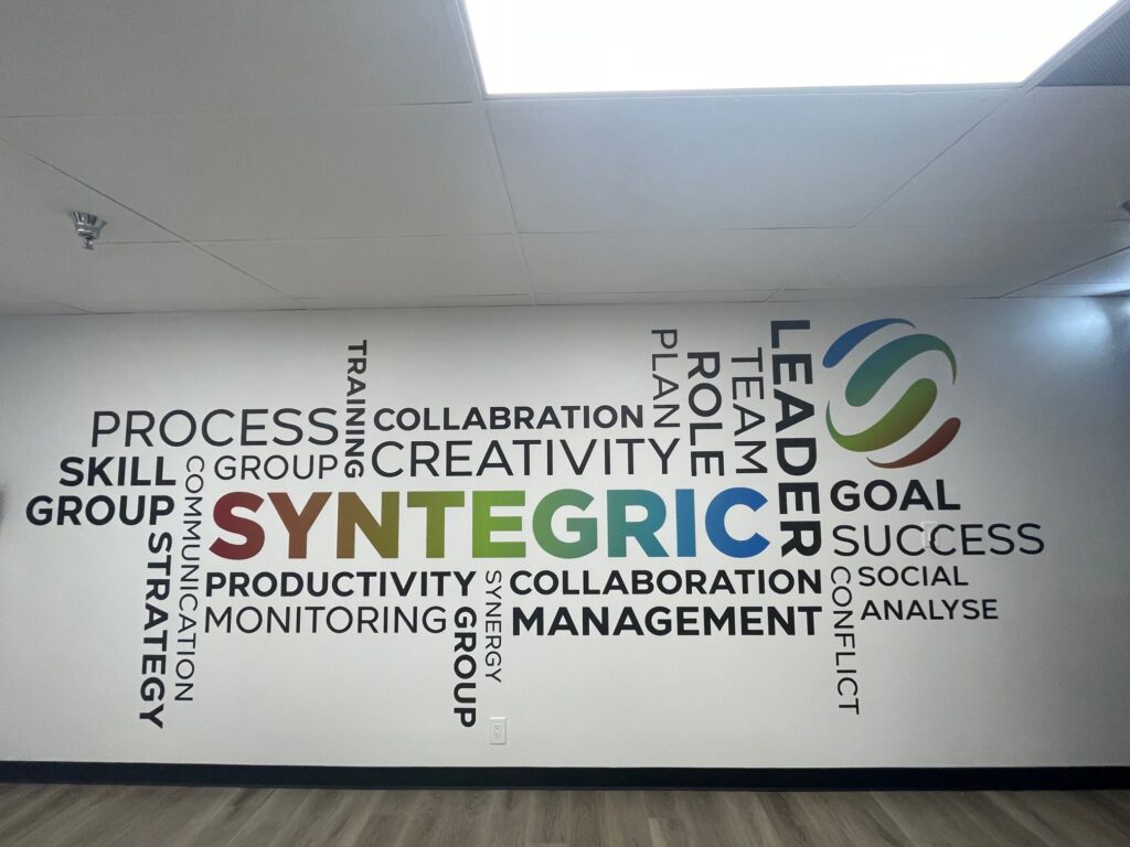 office word wall graphics in orange county, ca