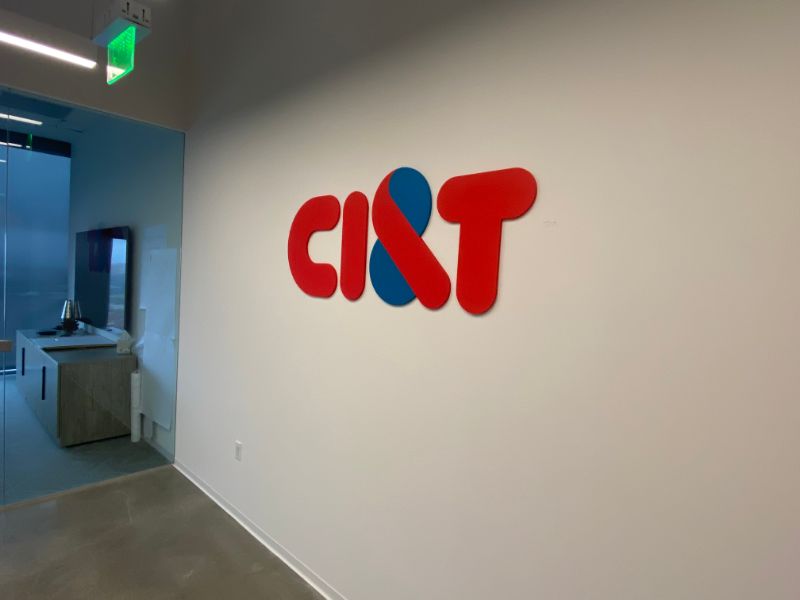 office logo wall signs in irvine, ca