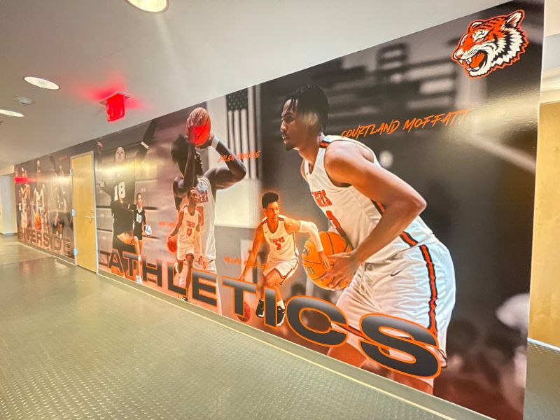 College Wall wraps and graphics in Orange County, ca