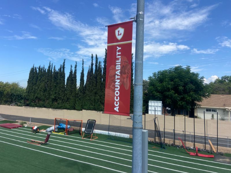 pole banners for schools in orange county, ca