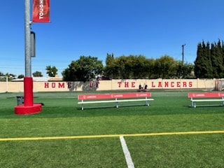 giant block wall letters for schools in orange county, ca