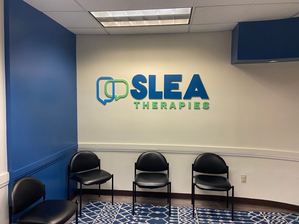 wall logos for waiting rooms in los angeles, ca