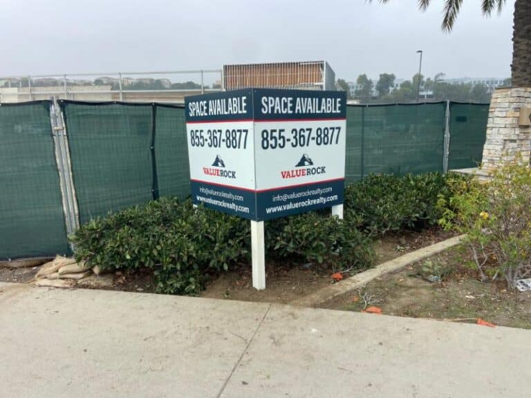 Graffiti Proof For Lease Signs