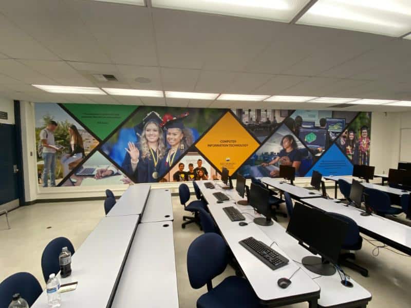 school and university wall graphics in los angeles, ca