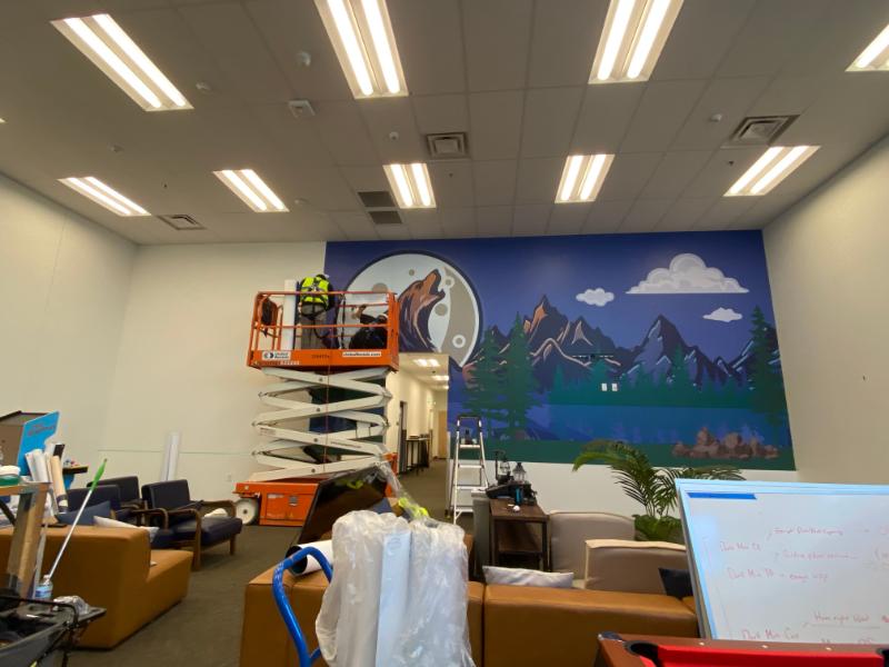 wall graphics installations in riverside, ca