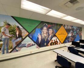 wall wraps and graphics for schools in los angeles, ca