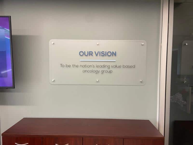 company vision statement wall panels in cerritos, ca