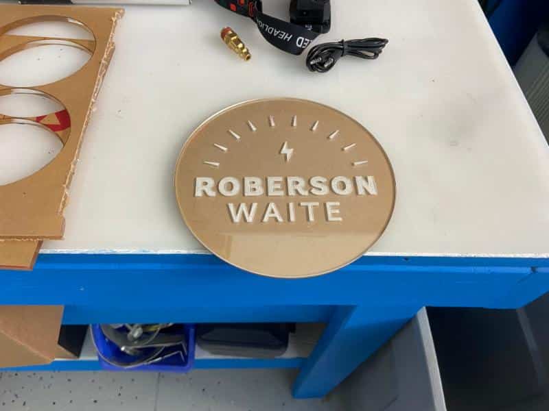 Laser Cut Acrylic Logos And Letters In Orange County, CA