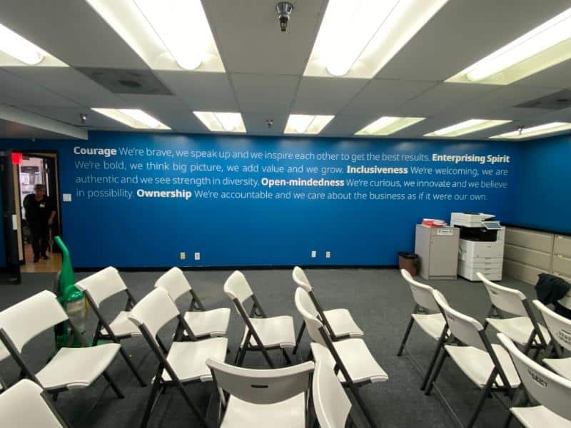 conference room 3d wall wraps in los angeles, ca
