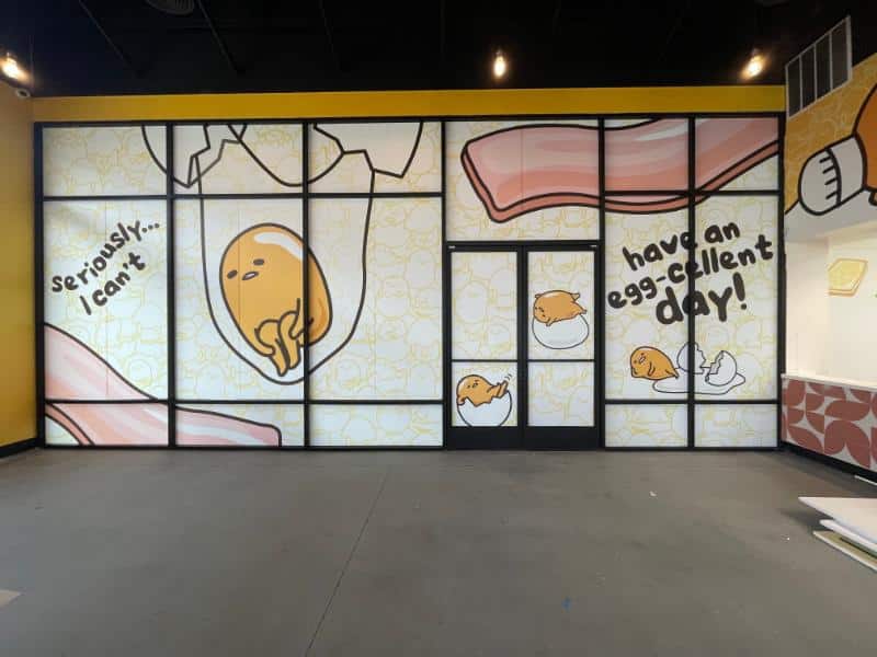 Glass wall wraps and graphics for restaurants in orange county, ca