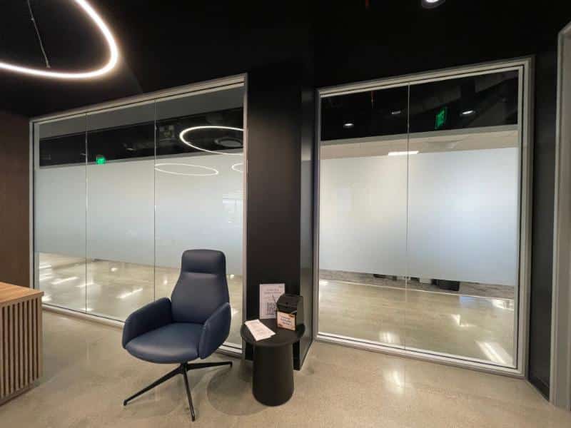 frosted glass for conference rooms in orange county, ca