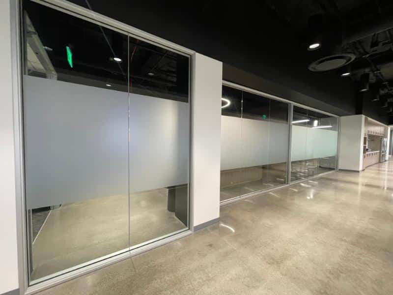 frosted window graphics in orange county, ca