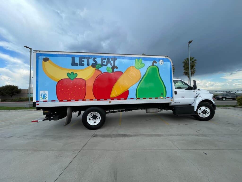 orange county, ca truck wraps and graphics for schools