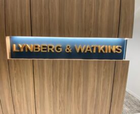 acrylic 3d lobby signs for offices in los angeles, ca