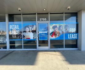 graffiti proof window graphics for vacant commercial properties in anaheim, ca