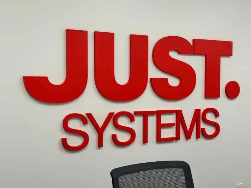 Custom acrylic logo wall signs for offices in irvine, CA
