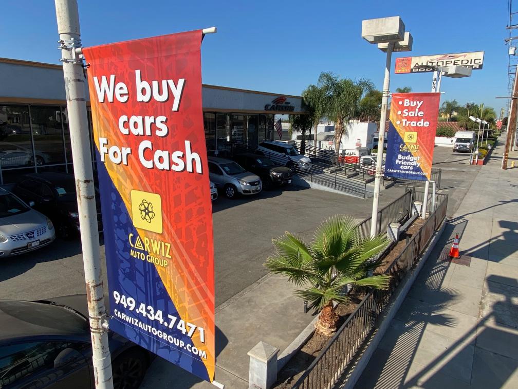 heavy duty pole banners in orange county, ca