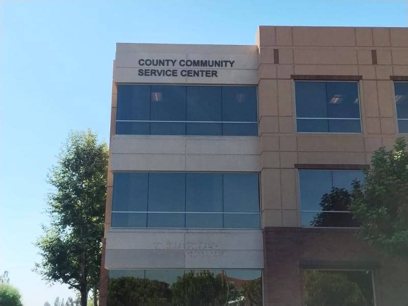 Custom made cast aluminum building sign letters in brea, ca