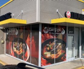 Restaurant Window graphics in anaheim, ca attract customers