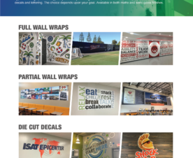 Wall Wraps and Graphics in Orange County CA