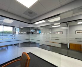 privacy film for glass walls in orange county, ca office spaces