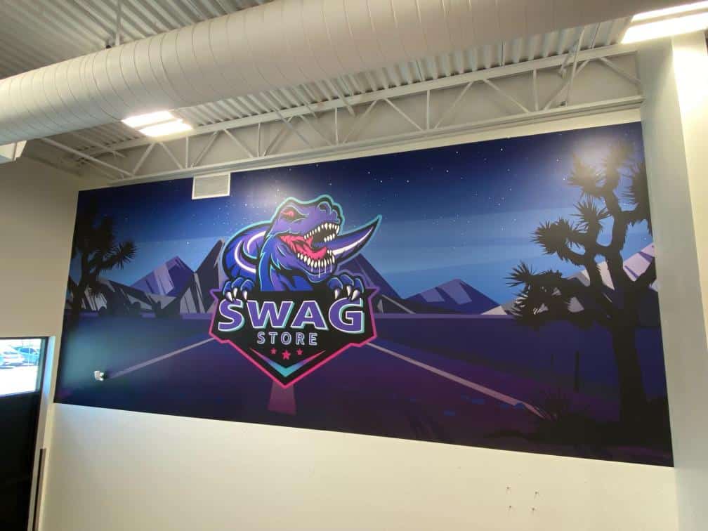 giant wall wraps and graphics for warehouses in los angeles, ca