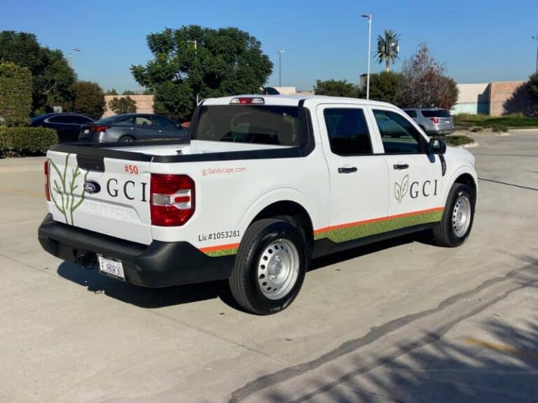 3m Vehicle graphics for landscape trucks in anaheim, ca