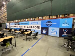 custom designed banners for chain link fences in San Bernardino, CA