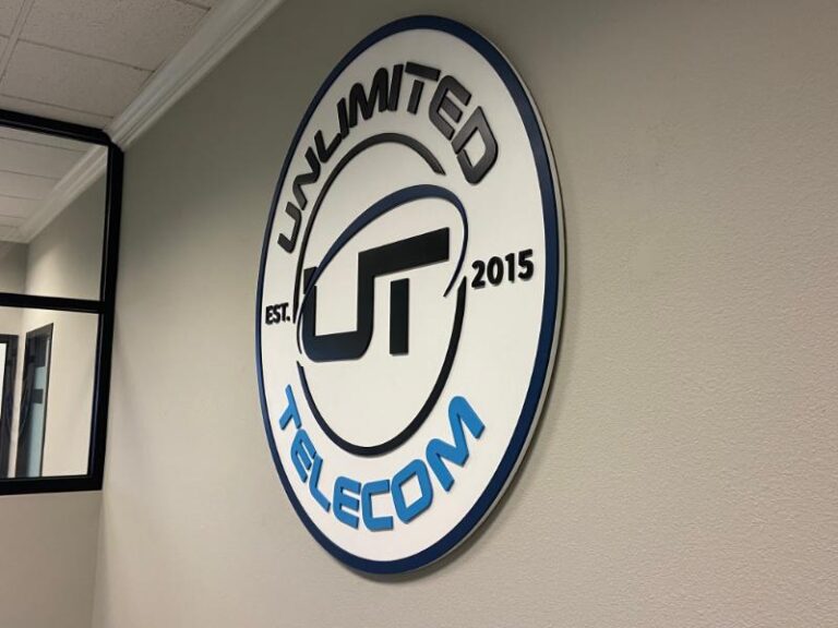 3D Acrylic lobby logo wall signs in anaheim, ca