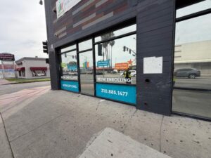 Window graphics for schools in los angeles, ca