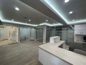 frosted glass graphics for offices in orange county, ca