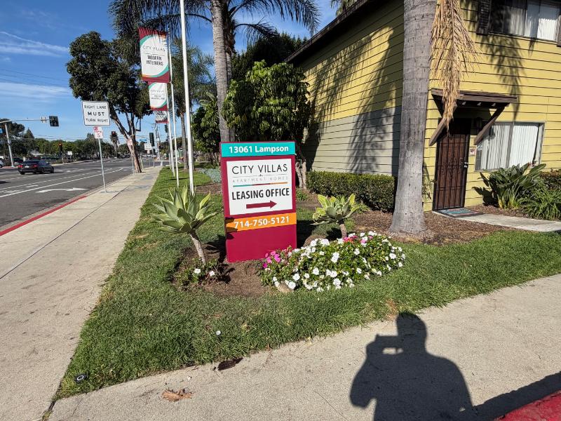 Community Rentals Signs Apartment Community Signs In Anaheim CA