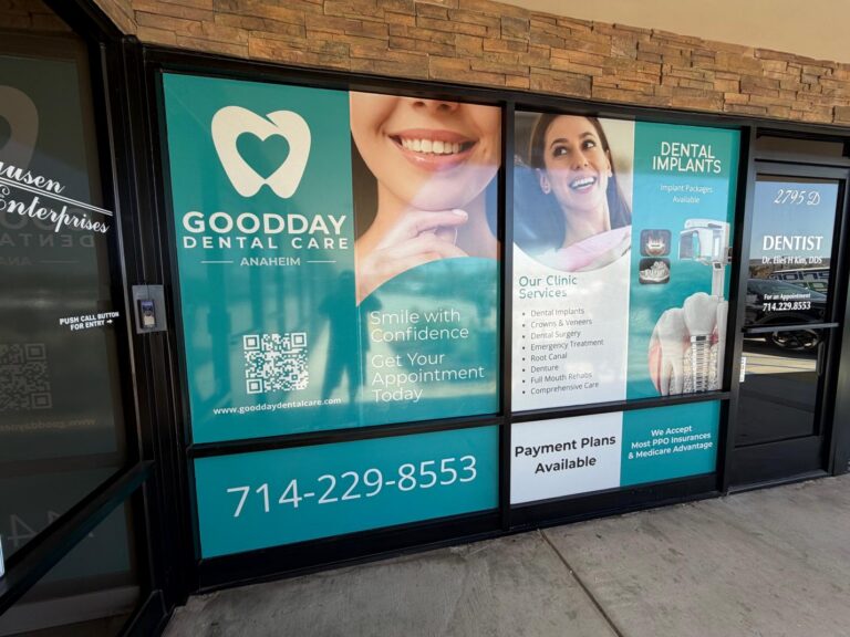 Storefront window graphics that are graffiti proof in anaheim, ca